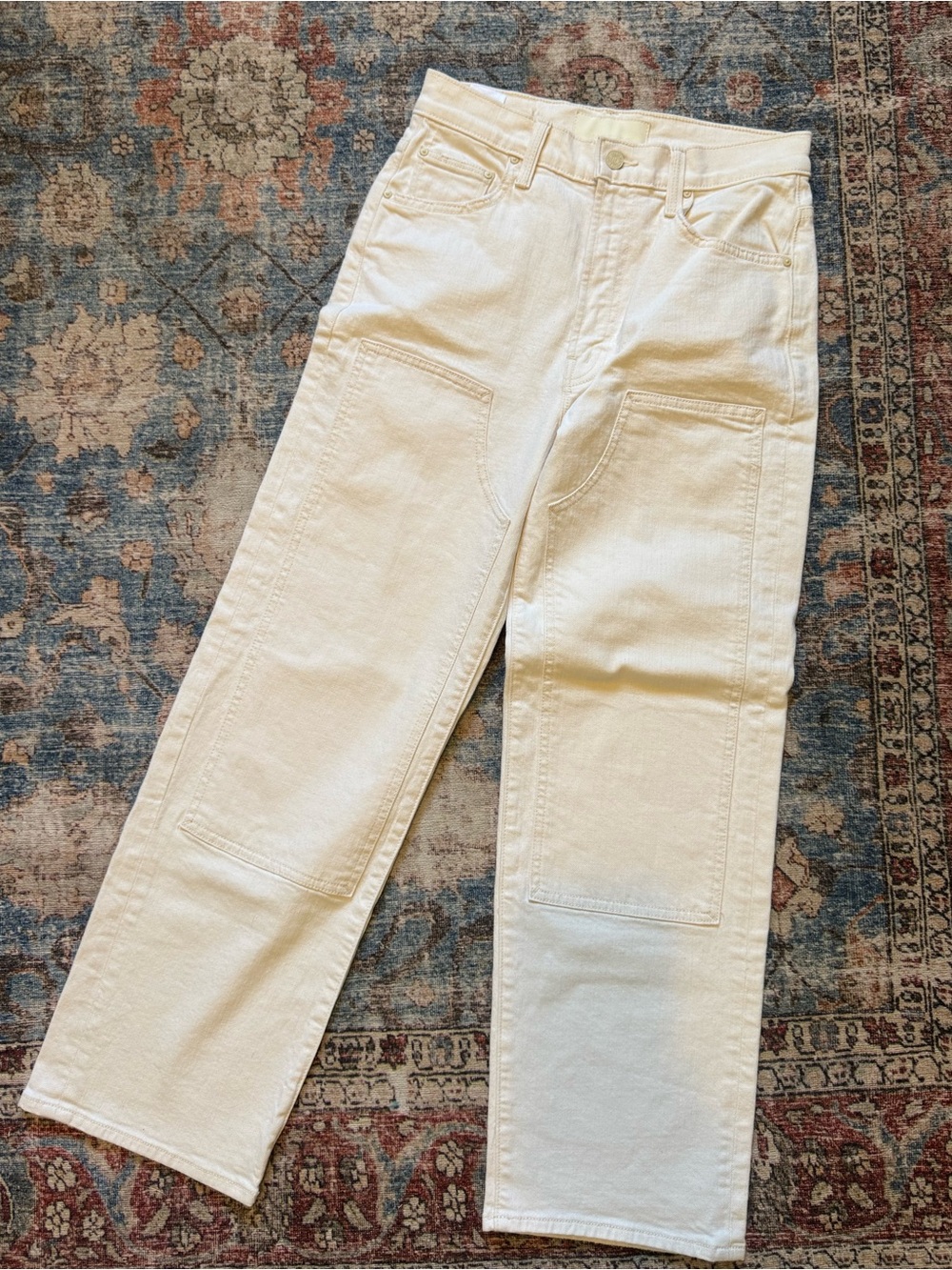 MOTHER Ecru Jeans - Picture 3 of 5